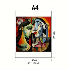 World Famous Painting Puzzle Set - Creative Party Game for Boys and Girls
