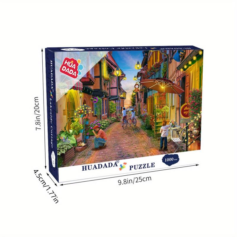 1000 Piece Scenery Paper Puzzle Toy for Adults