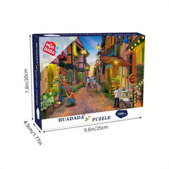 1000 Piece Scenery Paper Puzzle Toy for Adults