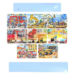 40 pc Dino Princess Car Paper Puzzle Educational Toy