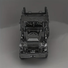 DIY Metal Toy Car Model 3D Game Puzzle Truck Model