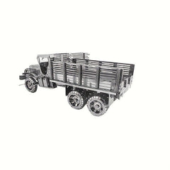 DIY Metal Toy Car Model 3D Game Puzzle Truck Model