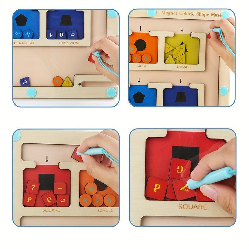 Kids Magnetic Shape Sorting Toy
