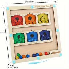Kids Magnetic Shape Sorting Toy