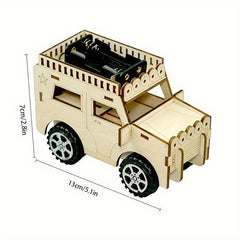 1pc Student DIY Technology Toy Classroom Making Material Semi-finished Toy