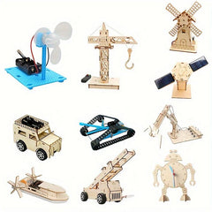 1pc Student DIY Technology Toy Classroom Making Material Semi-finished Toy