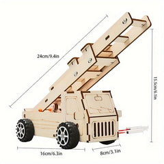 1pc Student DIY Technology Toy Classroom Making Material Semi-finished Toy