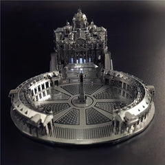 Metal Assembled Toy Castle Model 3D St Peter's Church Hand Model
