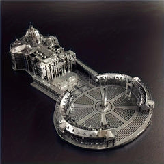 Metal Assembled Toy Castle Model 3D St Peter's Church Hand Model