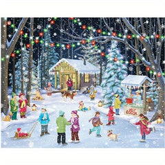 1000 pc Christmas Puzzle Paper Puzzle Stress Relief Toys