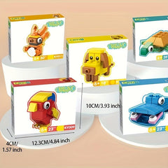 Animal Models Educational Puzzles Building Blocks Toys