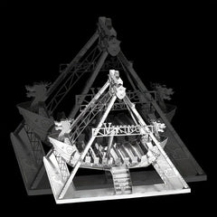 Metal 3D Puzzle Viking Pirate DIY Playground Building Gift