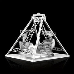 Metal 3D Puzzle Viking Pirate DIY Playground Building Gift