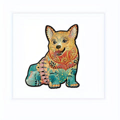 Wood Puzzle Jigsaw Creative Irregular Shaped