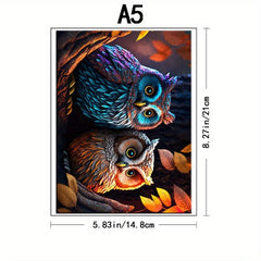Halloween Owl Wooden Puzzles - Unique Shape High Puzzles