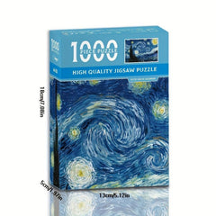 1000 Pc Mini Puzzle Pieces For Adult Stress Relief High Difficulty Puzzle Gift