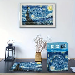 1000 Pc Mini Puzzle Pieces For Adult Stress Relief High Difficulty Puzzle Gift