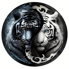 Wooden Puzzle Yin Yang Tiger Decoration Party Game