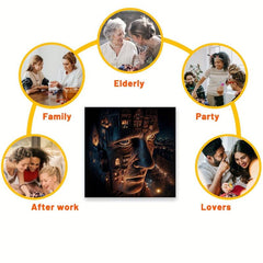 Wooden Jigsaw Puzzle Exercise Focus Improve Thinking Ability