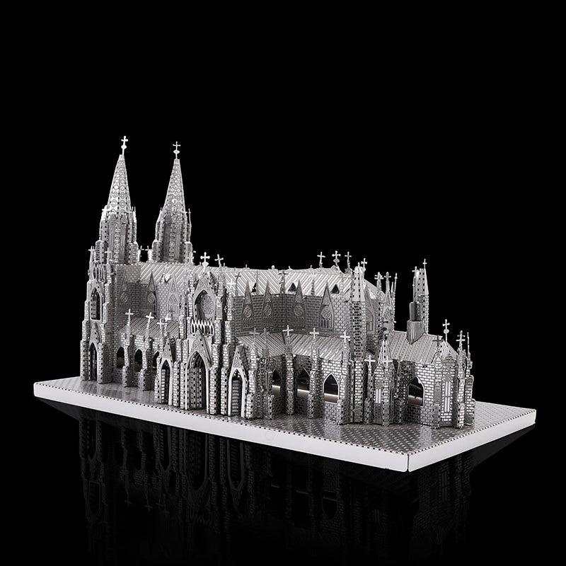 3D Metal Jigsaw Puzzle St Patrick's Cathedral Model DIY Kit