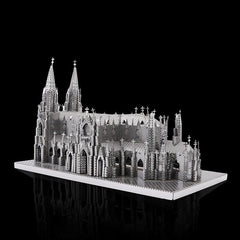 3D Metal Jigsaw Puzzle St Patrick's Cathedral Model DIY Kit