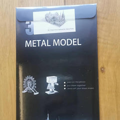 3D Metal Jigsaw Puzzle St Patrick's Cathedral Model DIY Kit