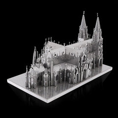 3D Metal Jigsaw Puzzle St Patrick's Cathedral Model DIY Kit