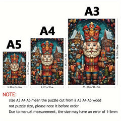 The Nutcracker Puzzle: Irregular Animal Shape Wooden Brain Teaser Toy