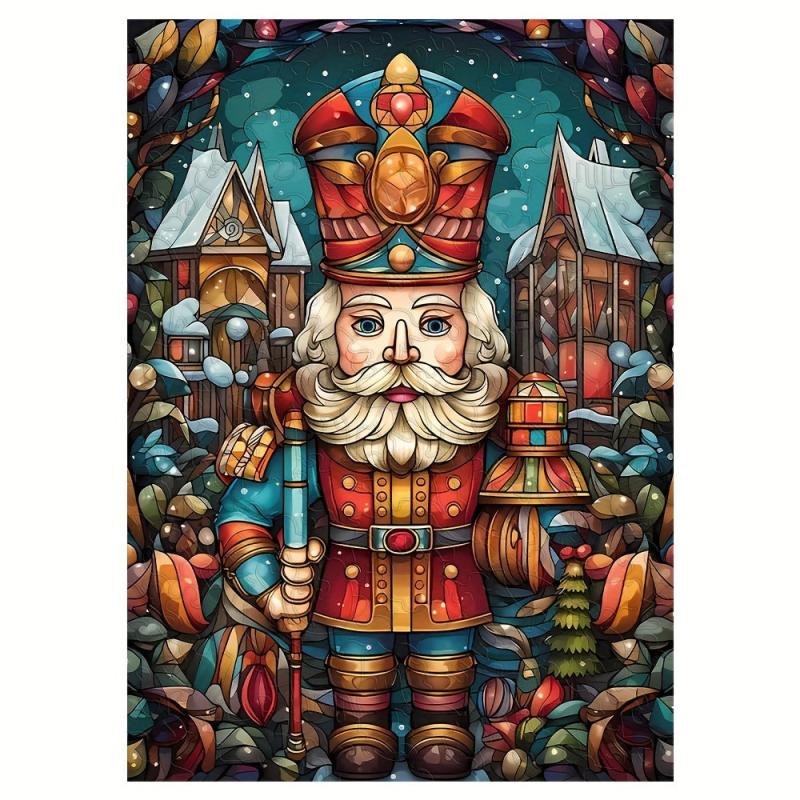 The Nutcracker Puzzle: Irregular Animal Shape Wooden Brain Teaser Toy