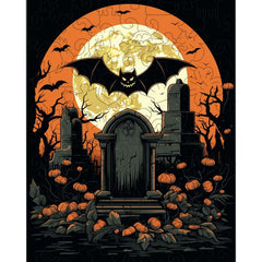 Horrible Tomb Halloween Wooden Puzzles Unique Shape High Puzzles