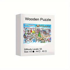 Christmas Wooden Puzzle High Level Gameplay Animal Fragments