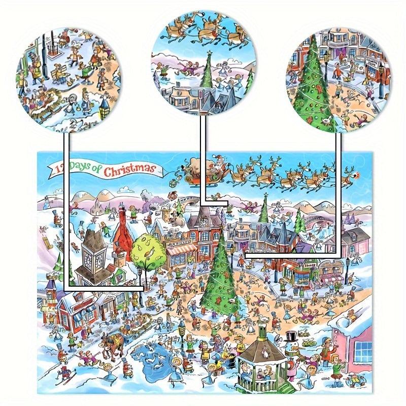 Christmas Wooden Puzzle High Level Gameplay Animal Fragments