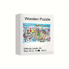 Christmas Wooden Puzzle High Level Gameplay Animal Fragments
