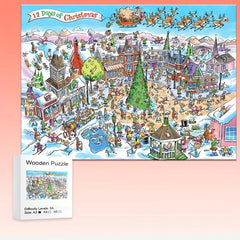 Christmas Wooden Puzzle High Level Gameplay Animal Fragments