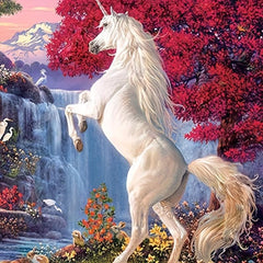 Unicorn 1000 Pieces Puzzle Animal Landscape High Difficulty 75.01X50.01cm
