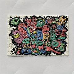 150pcs Monster Mini Puzzle Test Tube Jigsaw Game