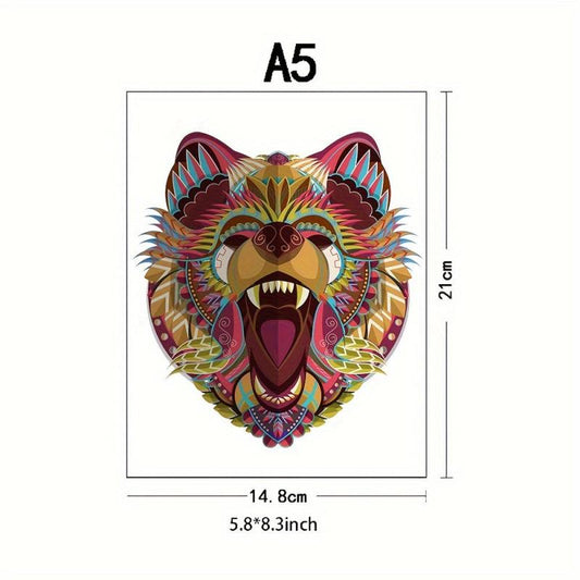 Dog Advanced Player Wooden Puzzle Creative Special Shapes Adult
