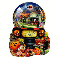 Halloween Animals Wooden Jigsaw Puzzle Game