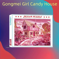 1000 Pc Cartoon Landscape Jigsaw Puzzle - High Difficulty
