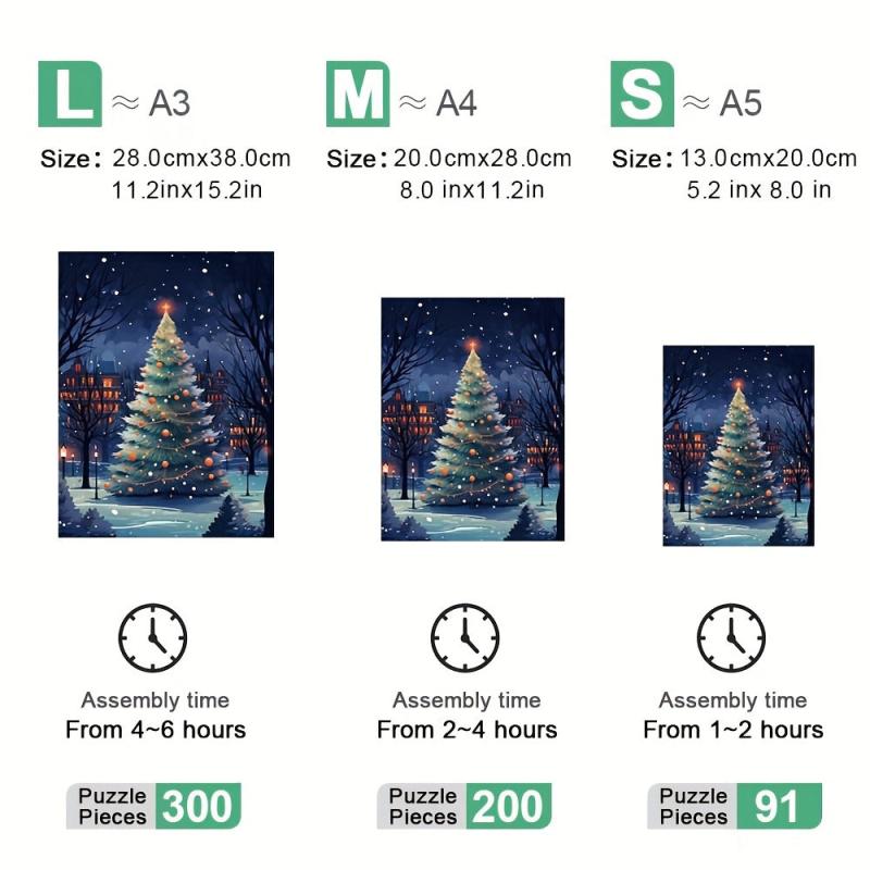 Christmas Animal Puzzle for Adults - Holiday Entertainment