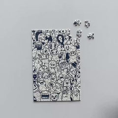 Mini Test Tube Puzzle Painting Jigsaw Decompress Toys Educational Game