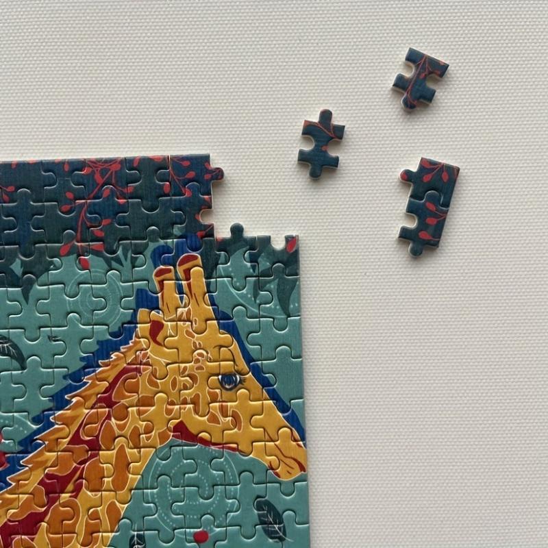 150pcs Giraffe Mini Puzzle Painting Jigsaw Toy Set
