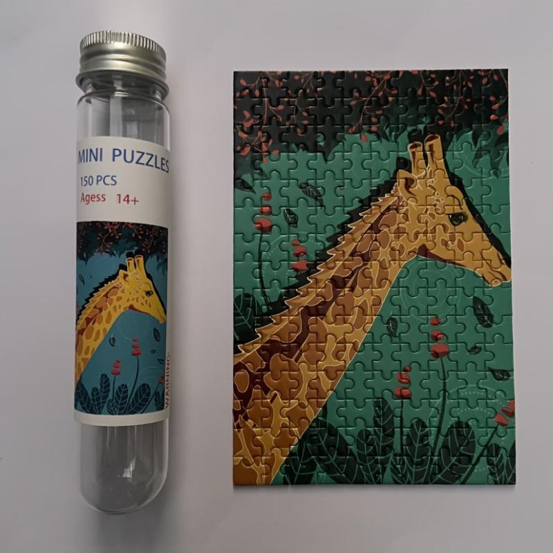 150pcs Giraffe Mini Puzzle Painting Jigsaw Toy Set