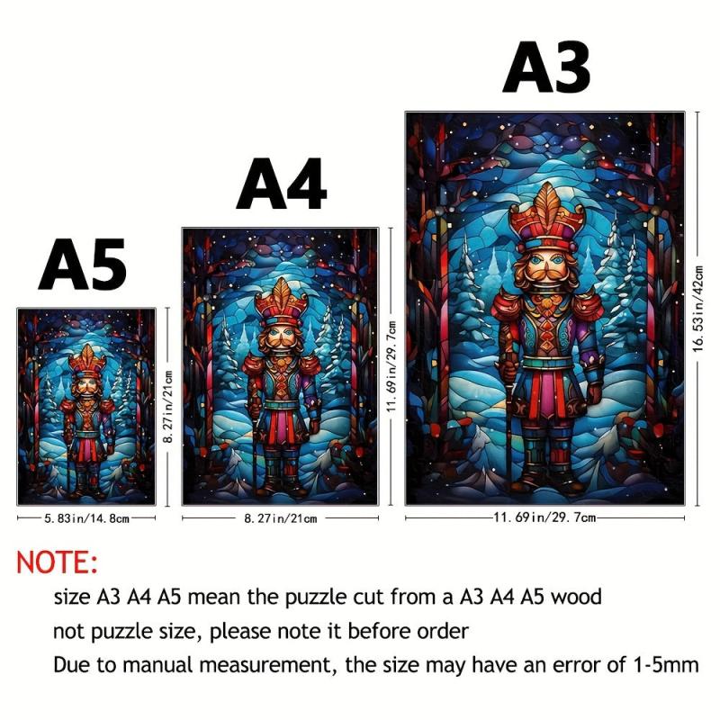 Animal Shape Wooden Puzzle Toy - Brain Teaser for Adults