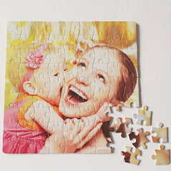 10 Sets Blank Puzzle Heat Press DIY Puzzle Blanks Custom Puzzles