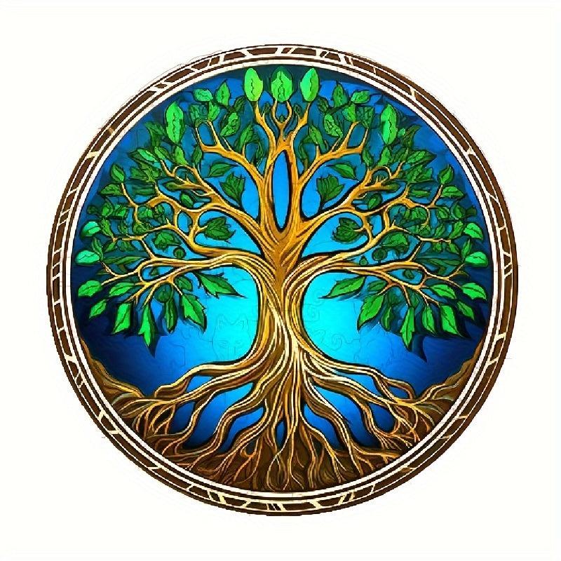 Lucky Tree Wooden Puzzles For Advanced Players Creative Assorted Special Shapes