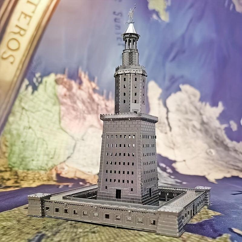 3D Metal Lighthouse Puzzle DIY Toy Building Model