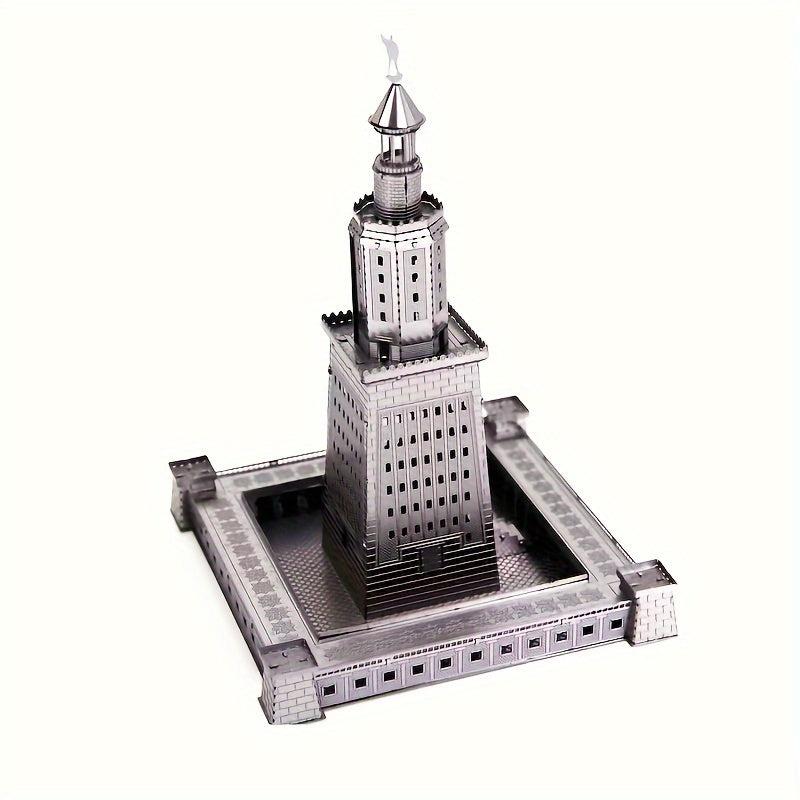 3D Metal Lighthouse Puzzle DIY Toy Building Model