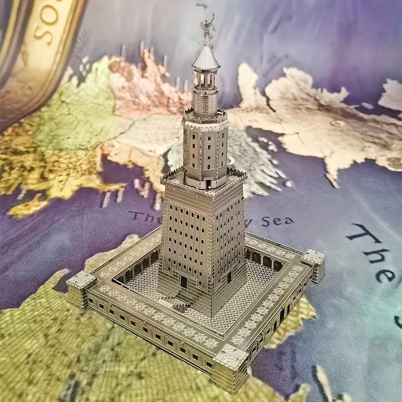 3D Metal Lighthouse Puzzle DIY Toy Building Model