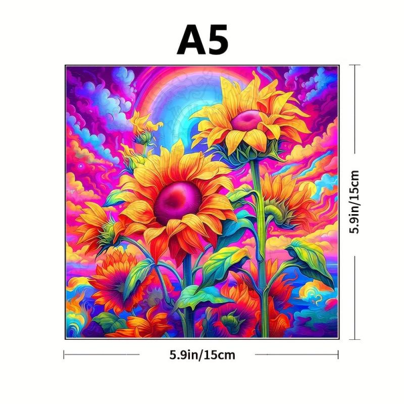 Challenging Sunflower Puzzle Toy for Adults